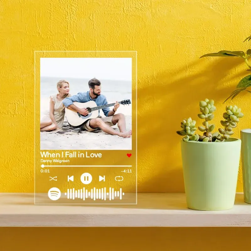 Custom Spotify Code Acrylic Nightlight/Plaque/Keychain