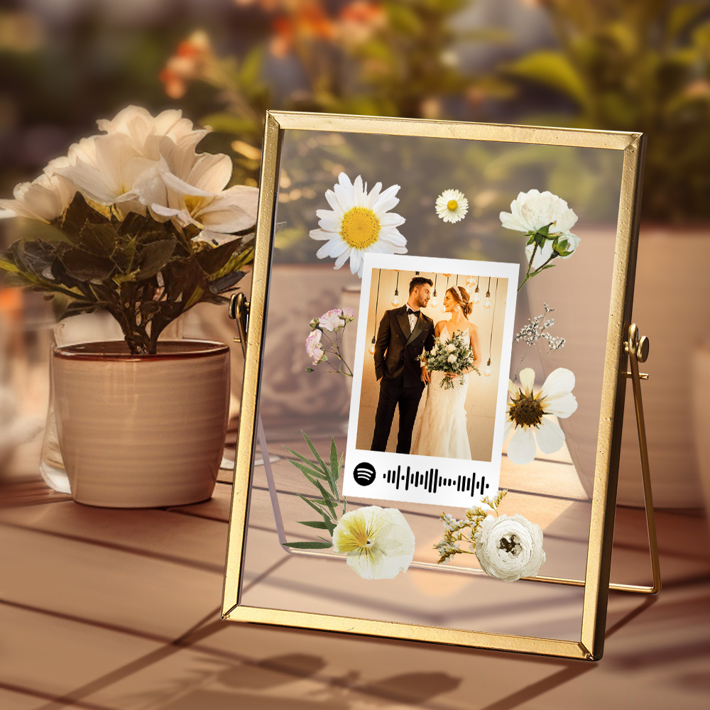 Custom Spotify Desktop Photo Frame Decoration Gift for Her Special Gift