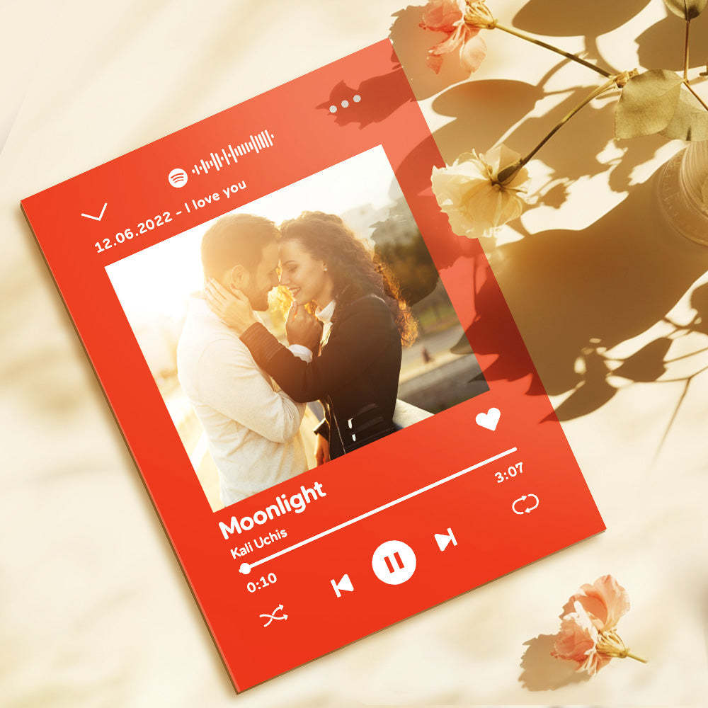 Personalised Spotify Code Plaque Personalized Photo Plaque Gift