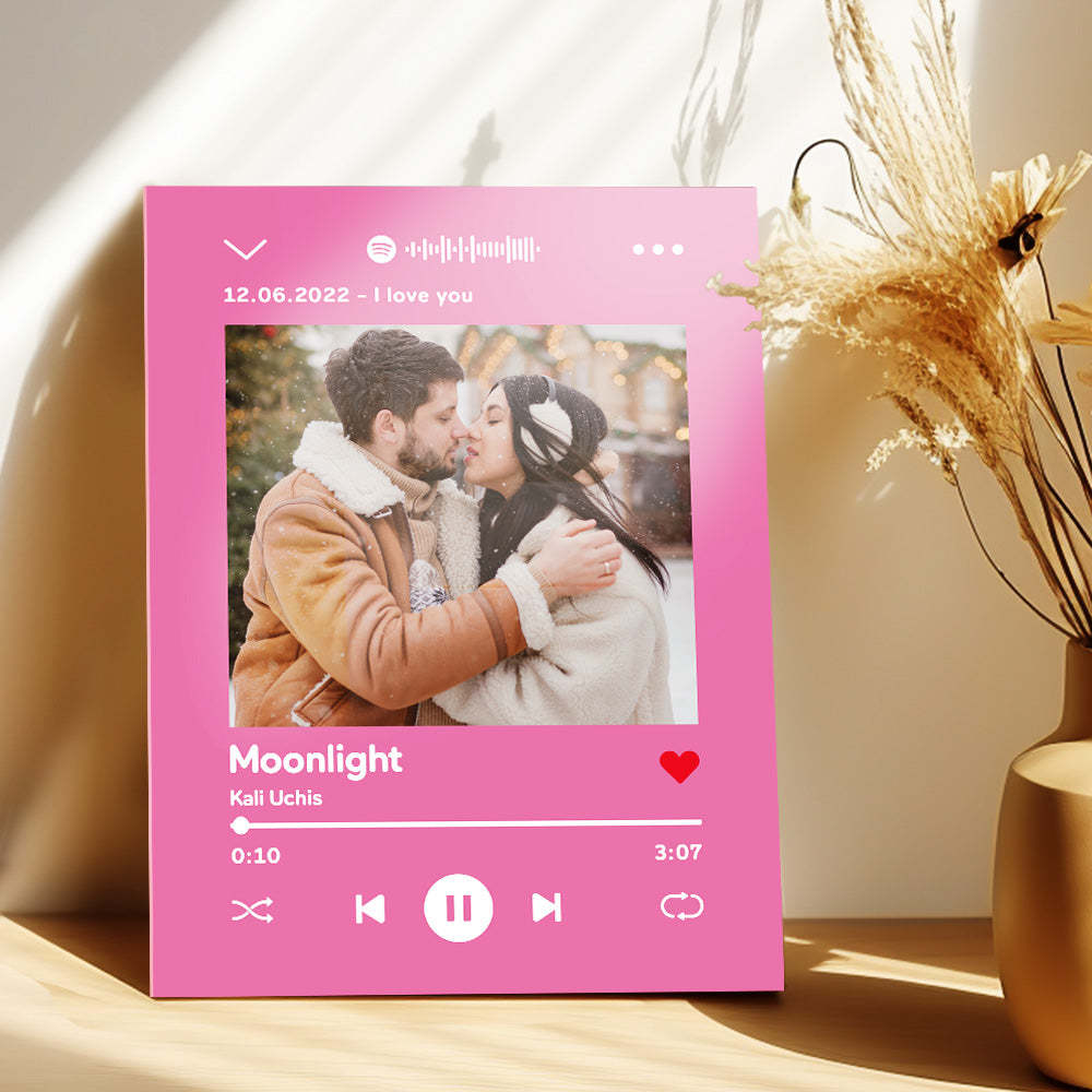 Personalised Spotify Code Plaque Personalized Photo Plaque Gift