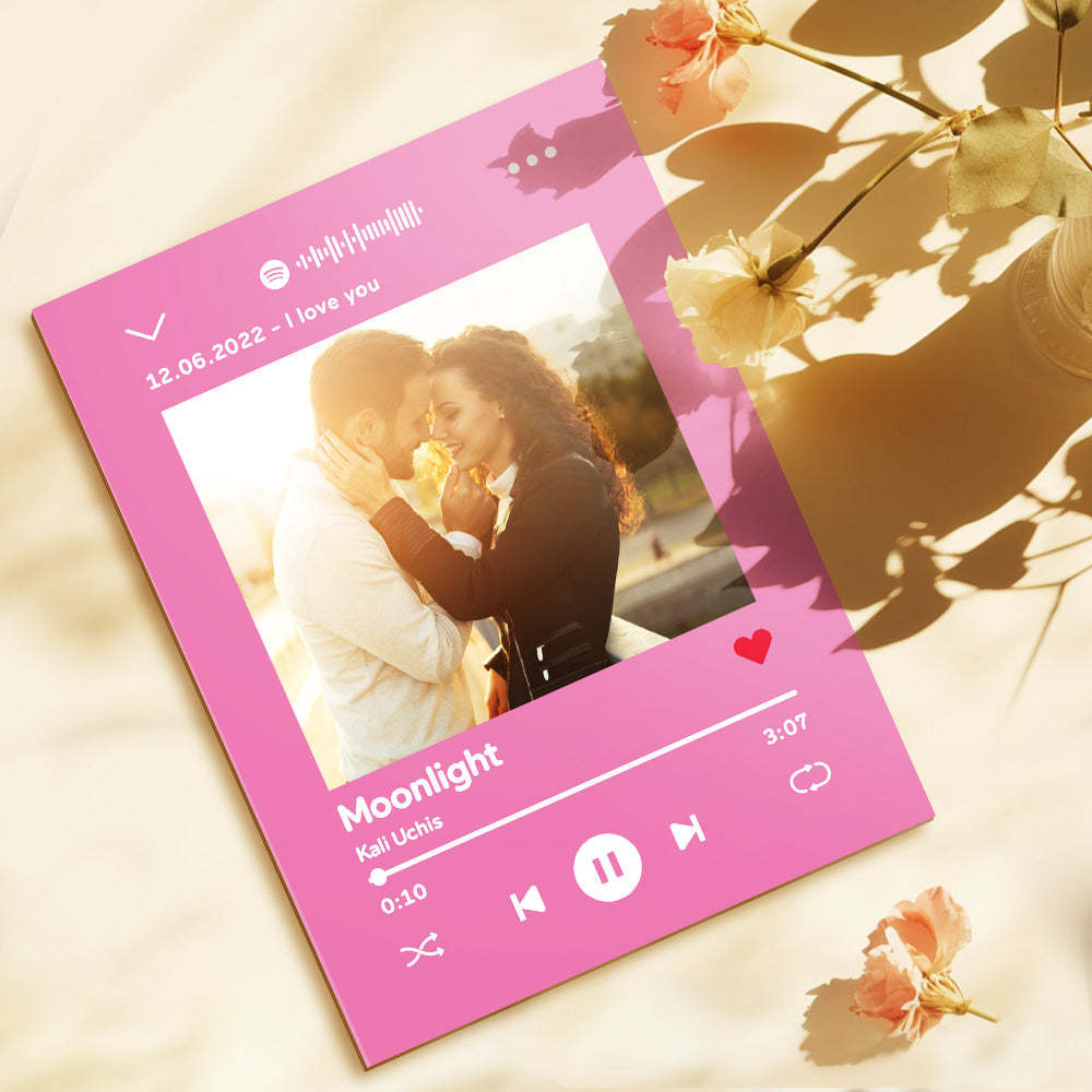 Personalised Spotify Code Plaque Personalized Photo Plaque Gift