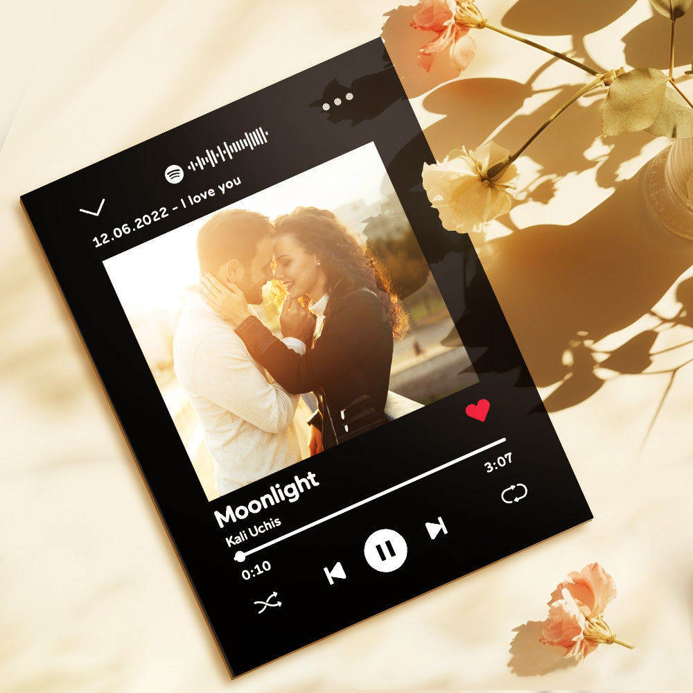 Personalised Spotify Code Plaque Personalized Photo Plaque Gift