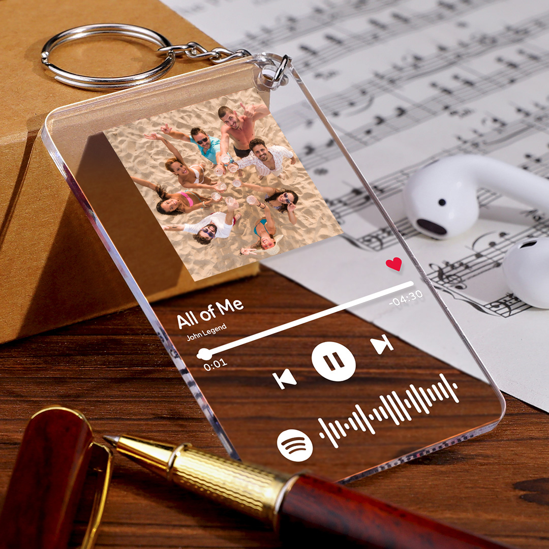 Custom Spotify Code Music Plaque Glass Gifts For Couple Personalized Music Gift For Friend