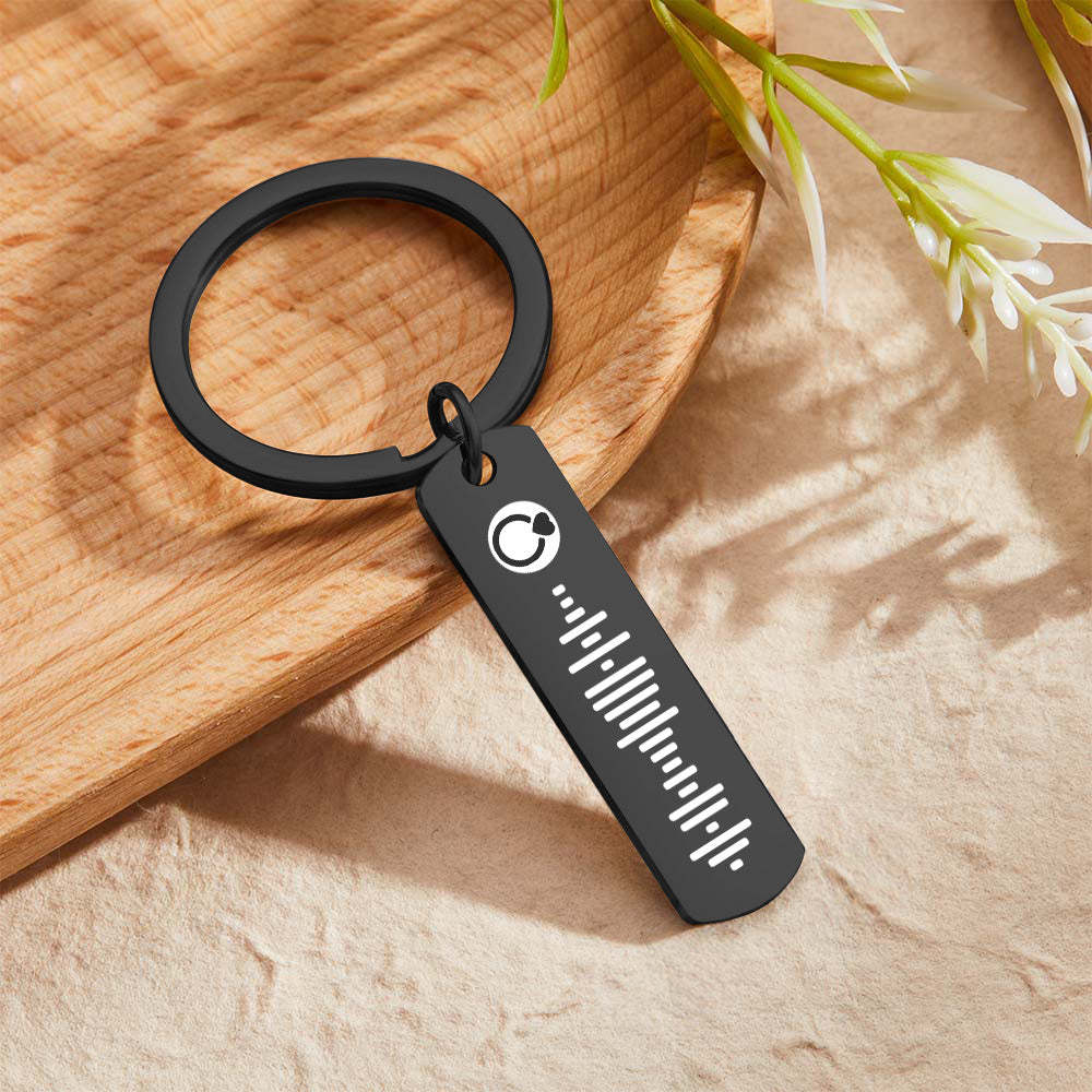 Custom Spotify Keychain Custom Spotify Loge Gift for Lover