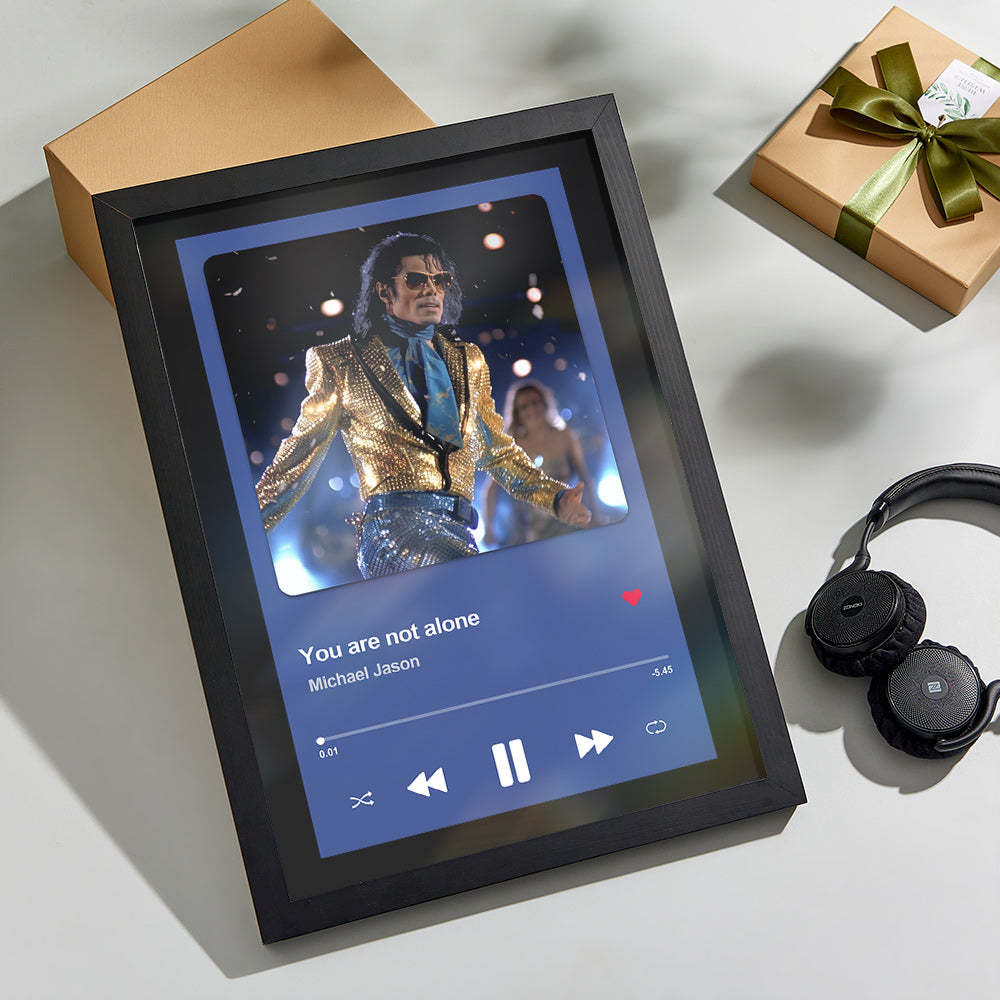 NFC Patch Custom Photo Song Frame Personalized Music Information Frame Gifts For Him