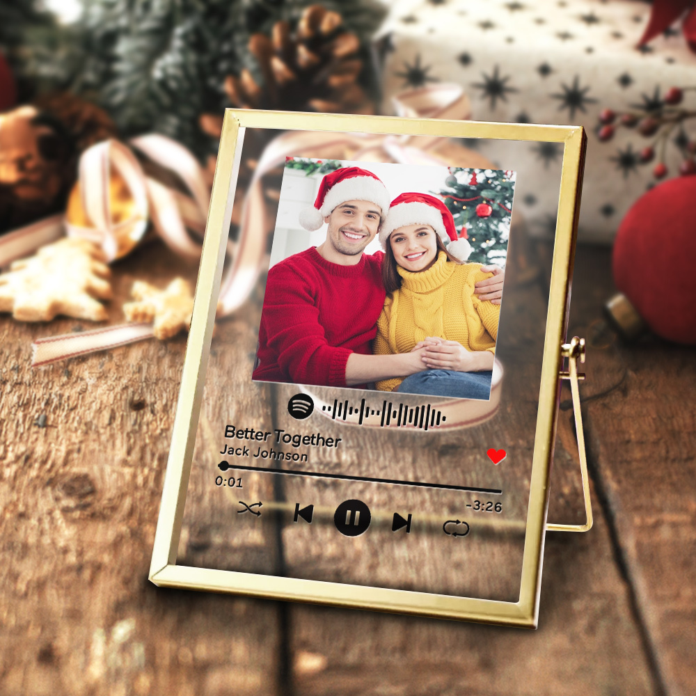 Spotify Acrylic Scannable Spotify Code Custom Music Song Plaque Frame Gift for Christmas
