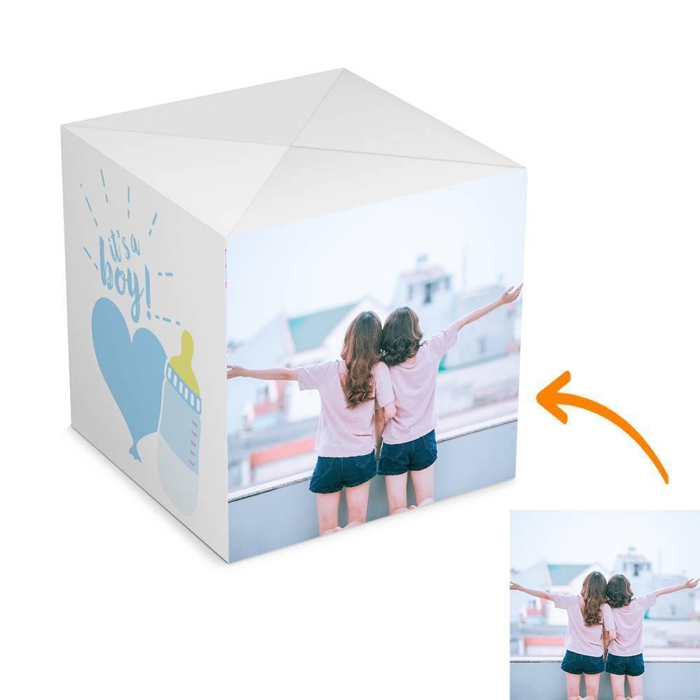 Surprise Box Custom Photo Surprise Explosion Bounce Box DIY Testimony of Love
