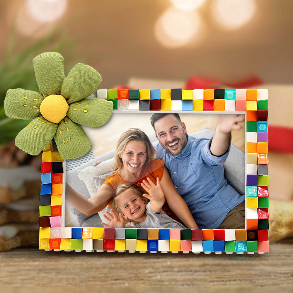 Building Blocks Picture Frame DIY Photo Frame Unique Gifts