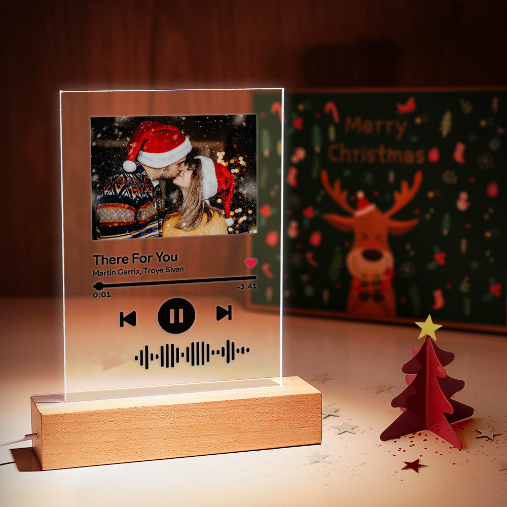 Custom Music Code Acrylic Nightlight/Plaque/Keychain