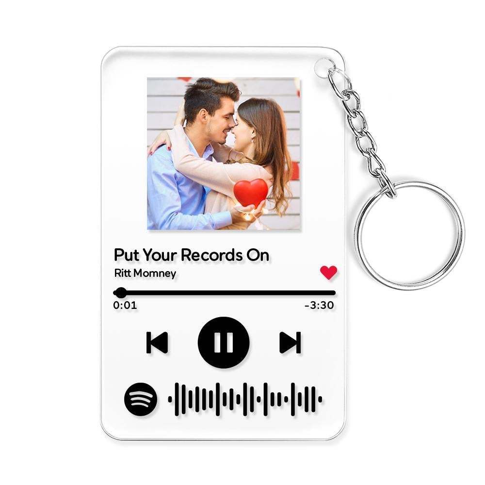 Spotify Glass 7 Colors Nightlight Music LED Lamp Custom Spotify Gift for Her Print Your Song Art Glass Plaque Light up Spotify Plaque