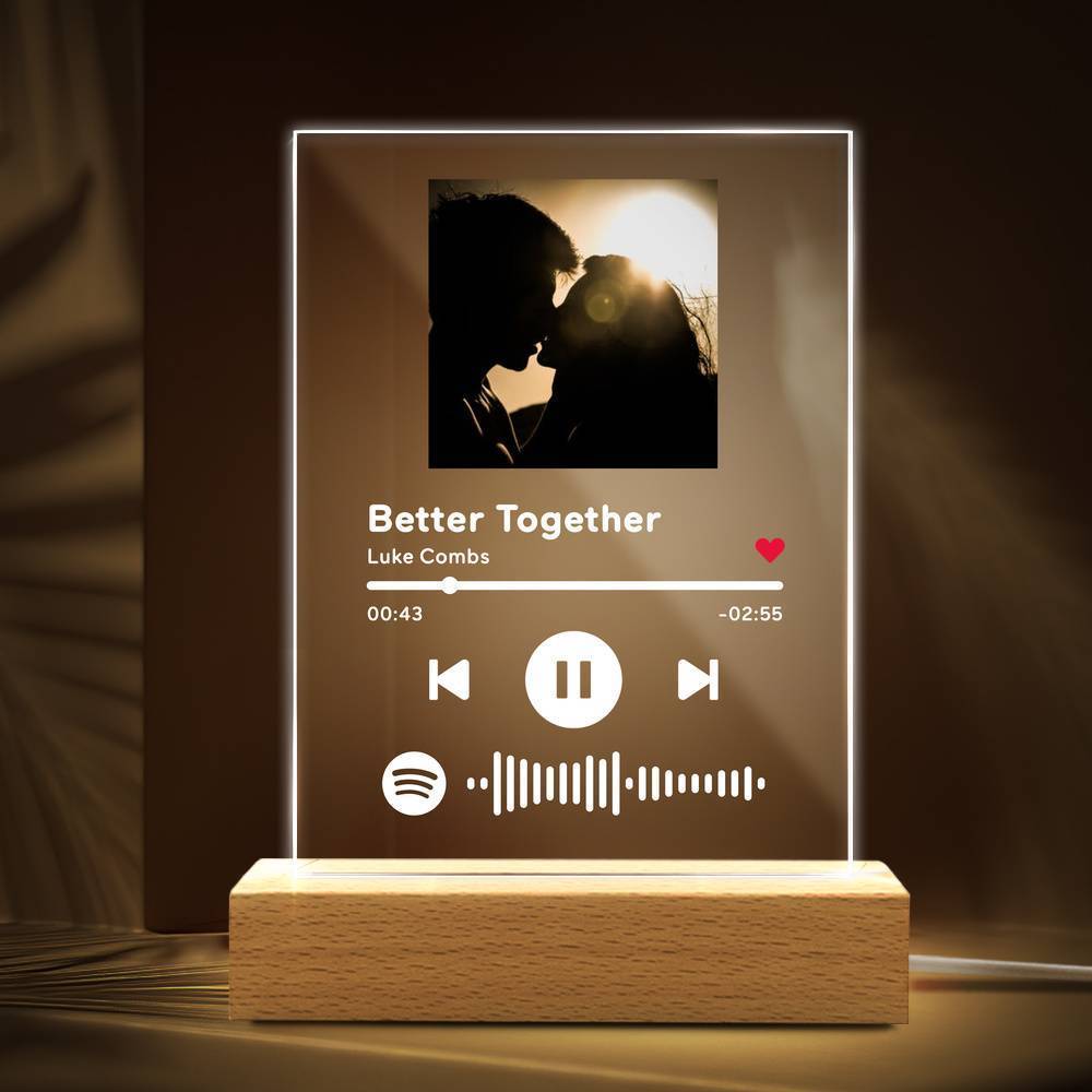 Custom Spotify Set Plaque/Keychain/Nightlight