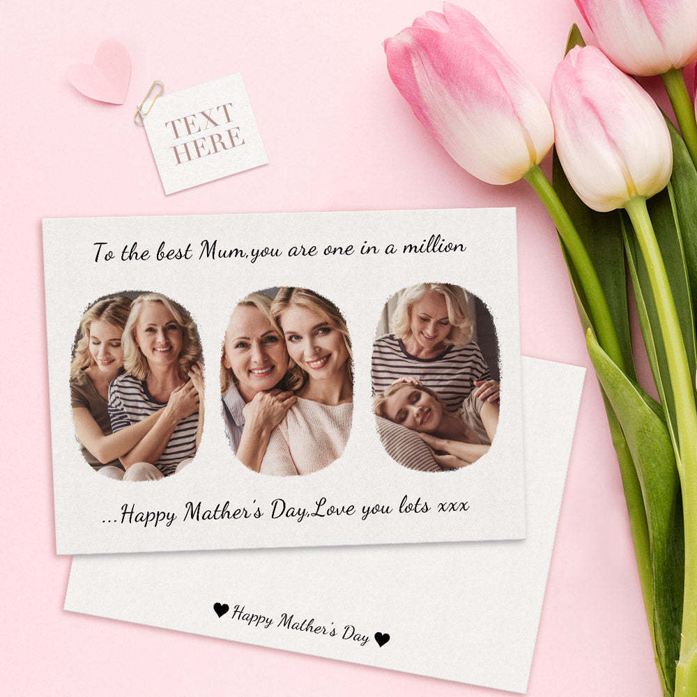 Custom Photo Cards Mother's Day Cards Personalized Gifts For Mom