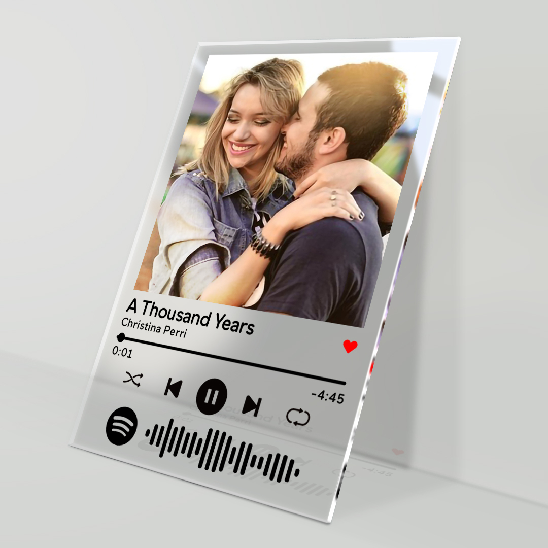 Custom Spotify Code Acrylic Nightlight/Plaque/Keychain