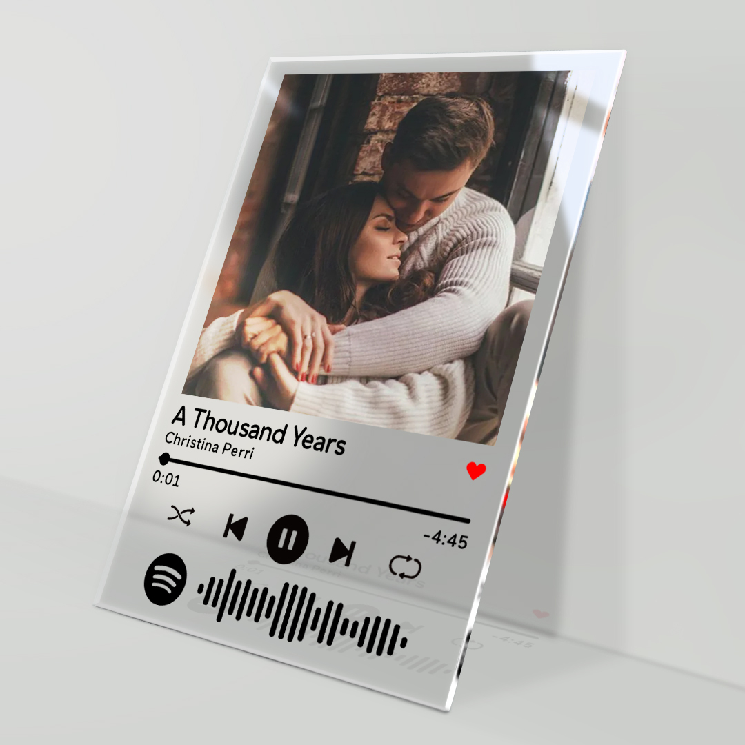 Custom Spotify Code Acrylic Nightlight/Plaque/Keychain