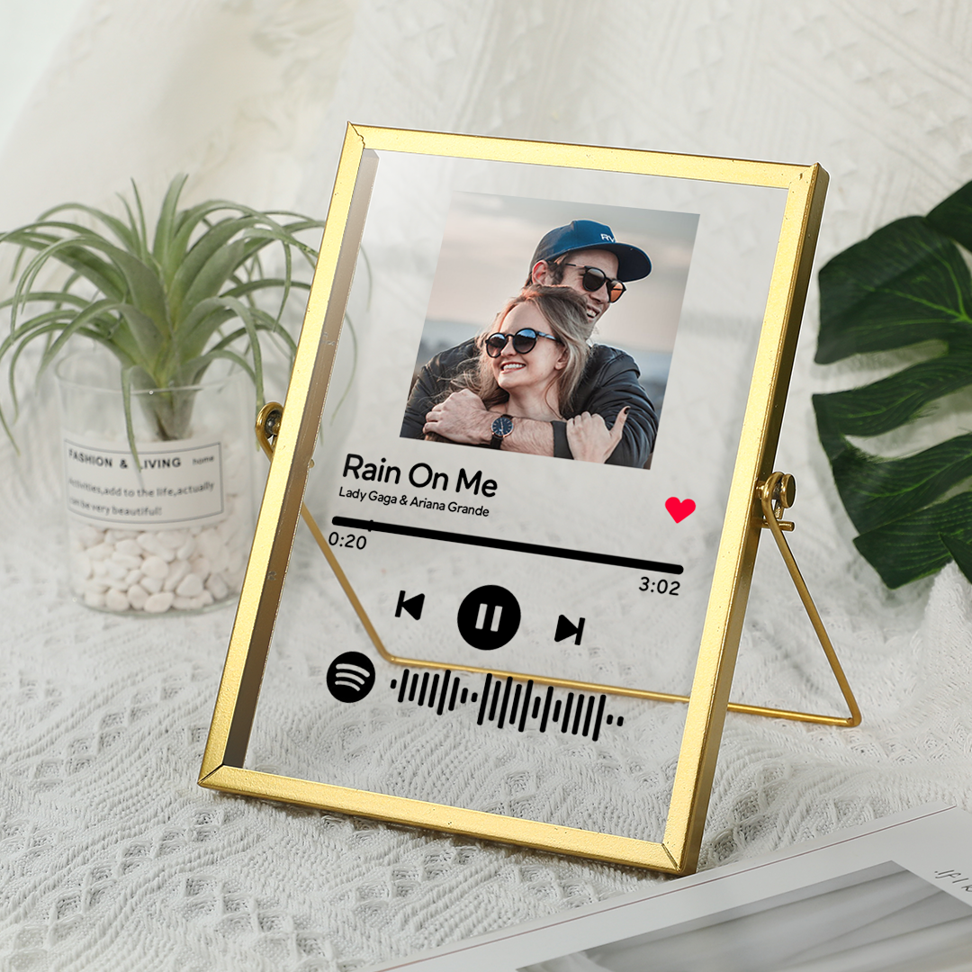 Esta placa personalizada de Spotify es el regalo de moda entre los melómanos