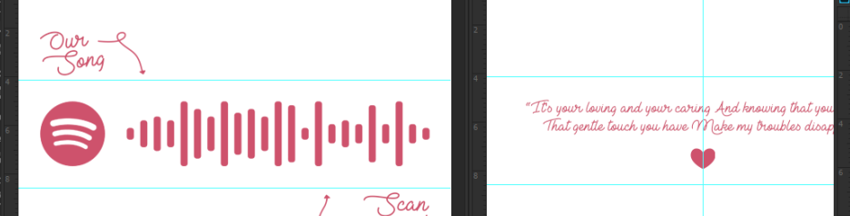 Custom Spotify Code Music Cards With Your Song