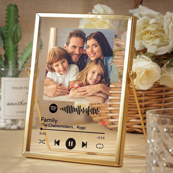 Personalizzato acrilico Spotify Song Music placca coppie personalizzate  donna uomo foto Album speciale Cover Art Player