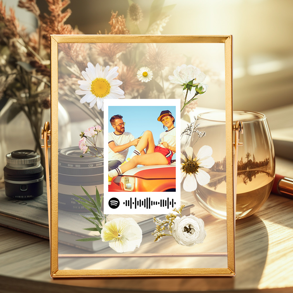 Custom Spotify Desktop Photo Frame Decoration Gift for Her Special Gift