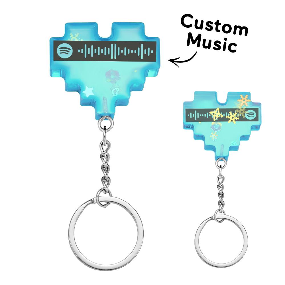 Custom Spotify Keychain With Picture Personalized Scannable Spotify Mu –  Dolce3D