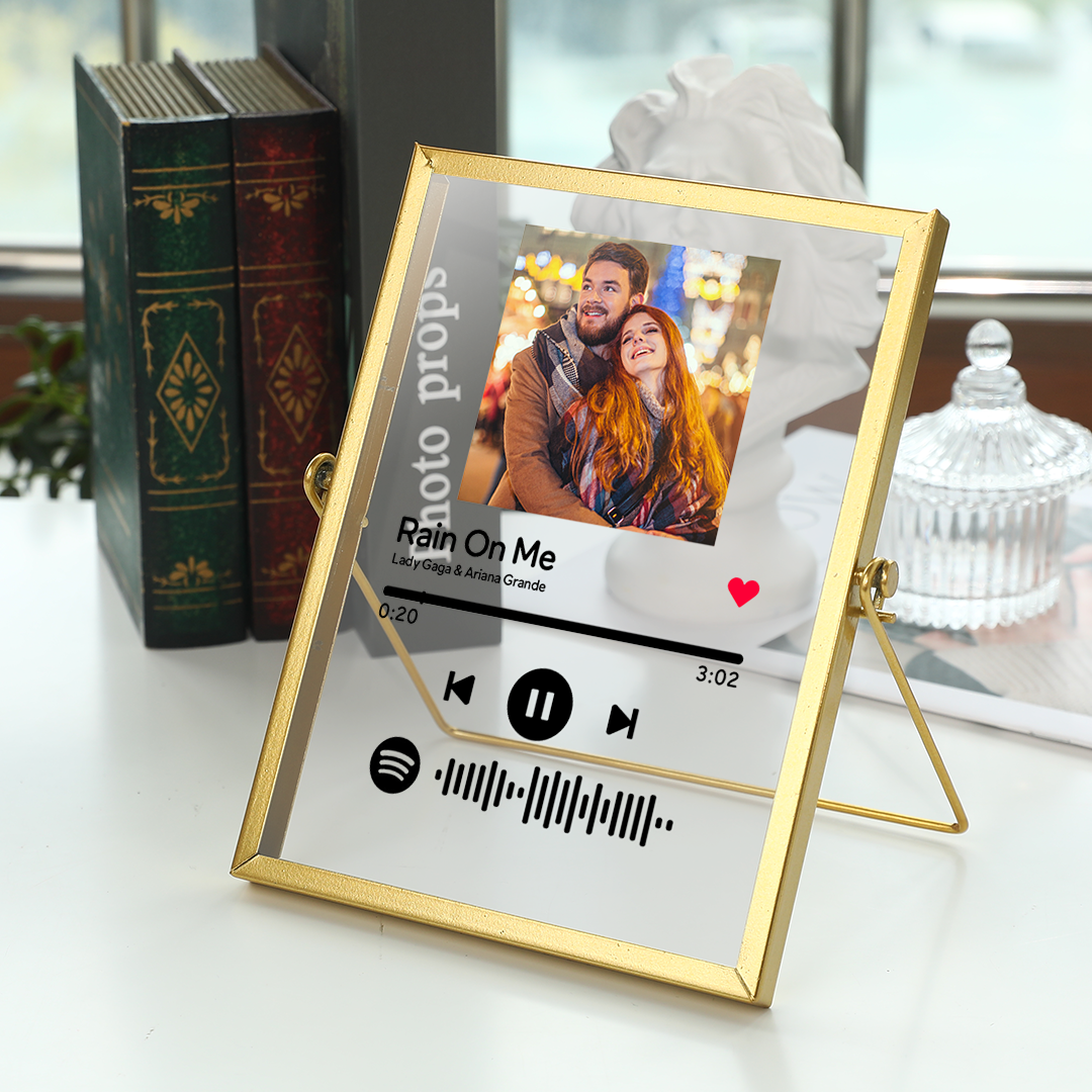 Spotify Acrylic Scannable Spotify Code Custom Music Song Plaque Frame Gift for Christmas
