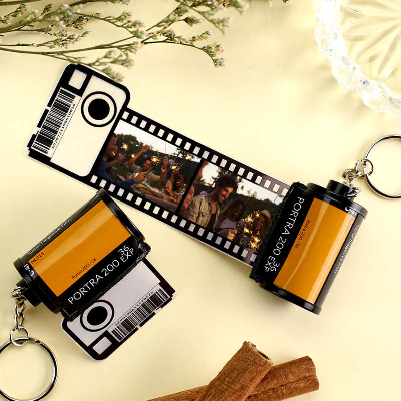 Couple Keychains Wholesale Camera Film Photo Keychain For Fabulous