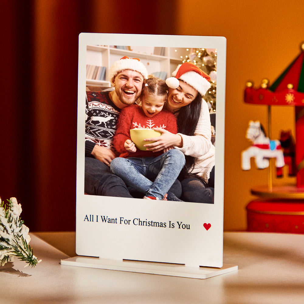 Custom Famly Photo Ornament, Personalzed Photo Ornament, Custom