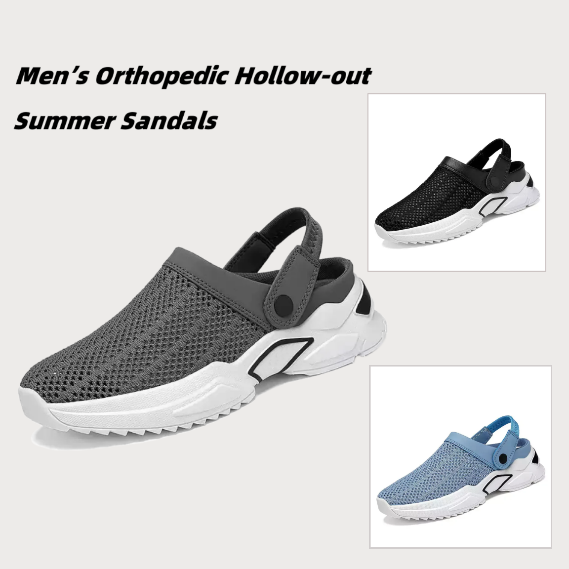 Men's Orthopedic Hollow-out Summer Sandals