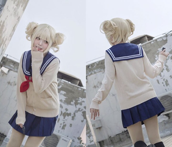 My Hero Academia Boku No Hero Academia Himiko Toga JK Uniform Skirts S