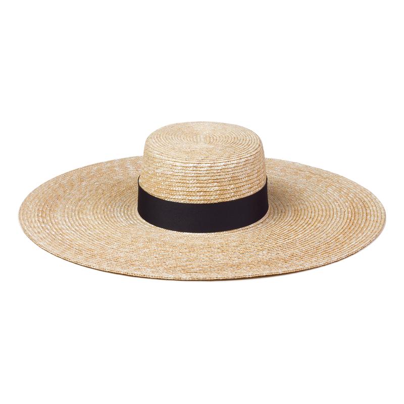 Women Wide Brim Beach Hat Ladies Summer Big Straw Hats UV Protection Sun Hat S1340-15cm