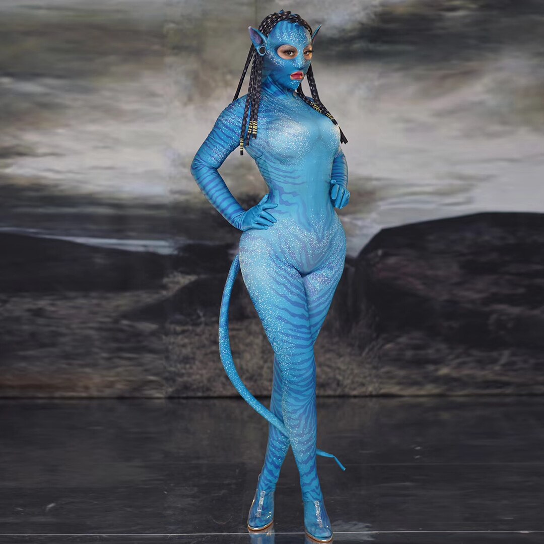 Sexy Halloween Costumes Women Animal Role Opera Dance Jumpsuit Nightclub Party Rompers Stage Cat Cosplay Costumes