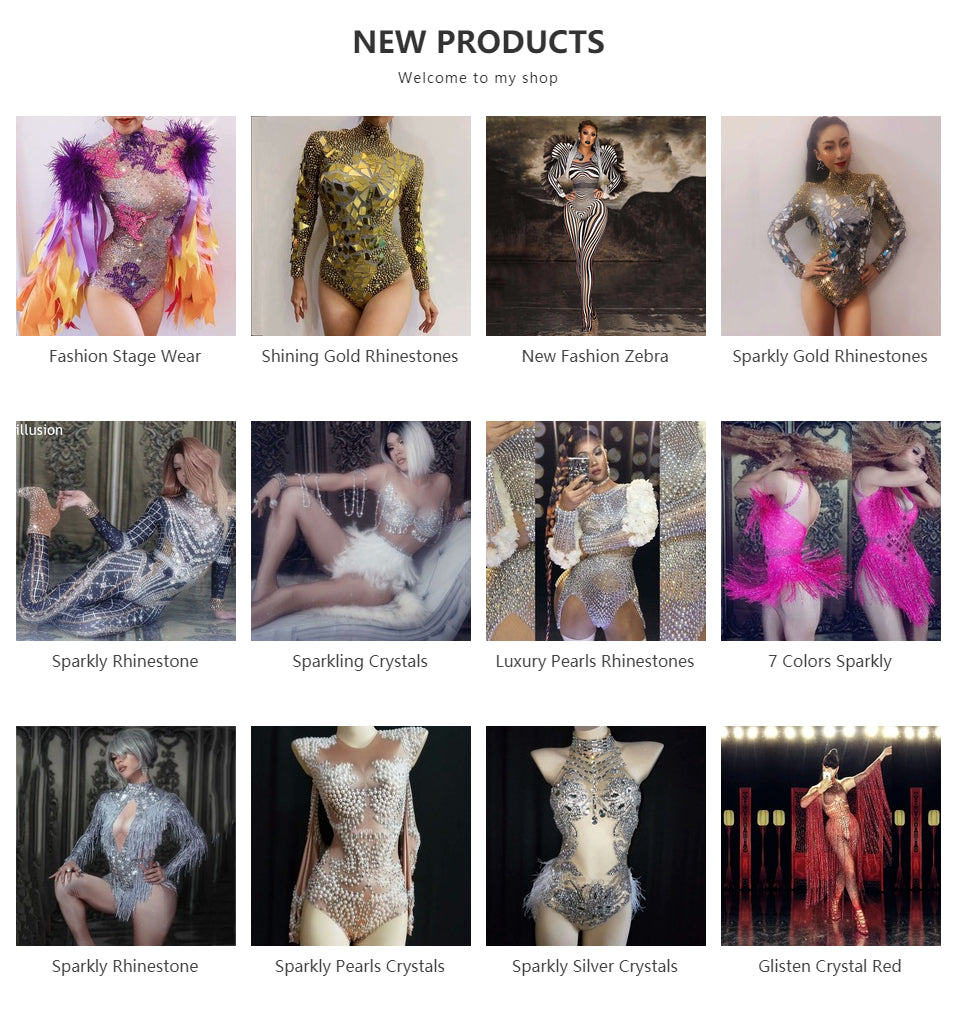 Shining Sequins Fringe Mesh Fake Denim Bodysuit Stage Wear DJ Singer Bar Nightclub Jazz Dance Costume Performance Show Wear