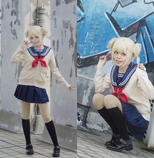 My Hero Academia Boku No Hero Academia Himiko Toga JK Uniform Skirts S