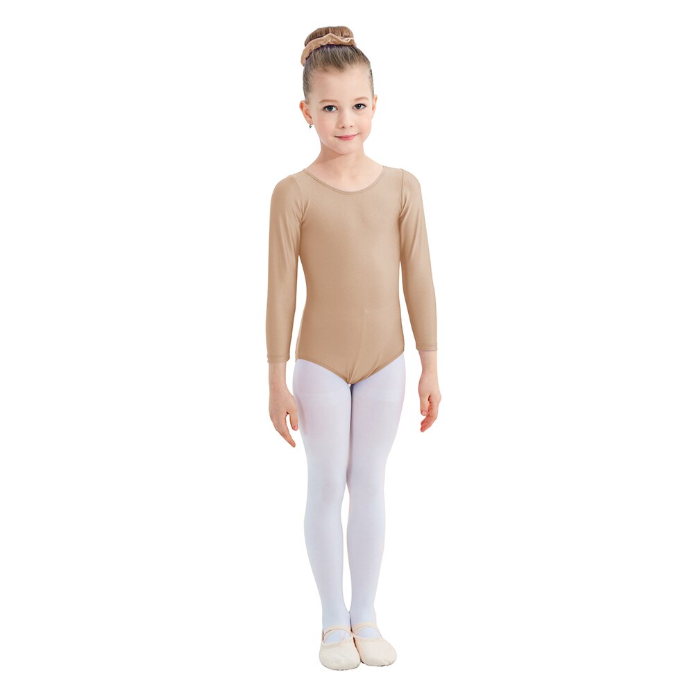 Leotard Toddler Long Sleeve Gymnastics Leotards Kids Belly Dancing Bodysuit Ballet Dance Costume