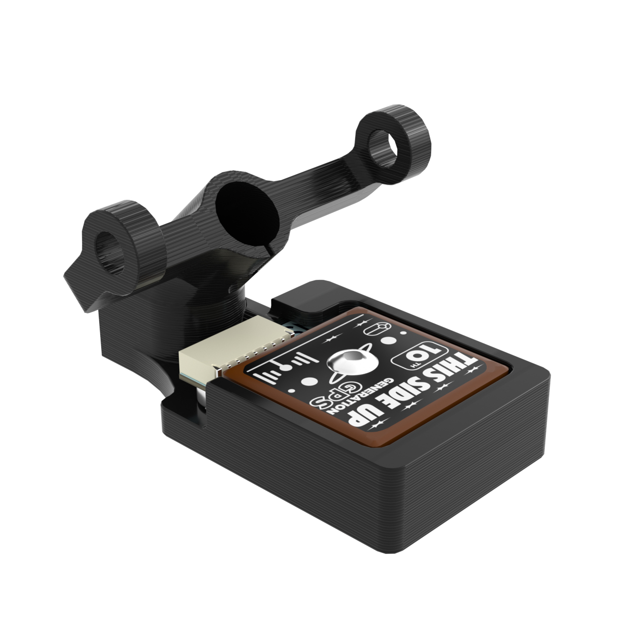 FlyLens 85 GM10 Nano Compass GPS with TPU Mount