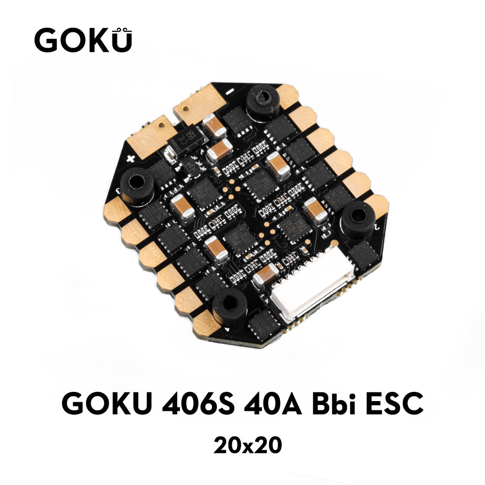 GOKU 406S 8bi 2-6S ESC (20x20)