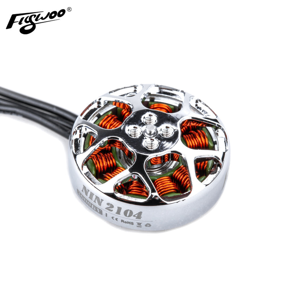 NIN 2104 Ultralight Fpv Motor 1800kv / 3000kv ( Silver )