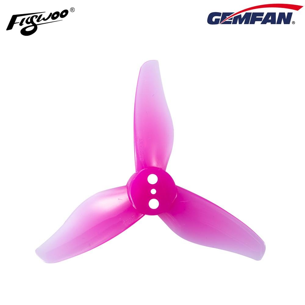 4 Pairs Gemfan Hurricane 2023 2x2.3 2 Inch 3-Blade Propeller 3 Holes for 1105-1108 Motor RC Drone FPV Racing  1.5mm