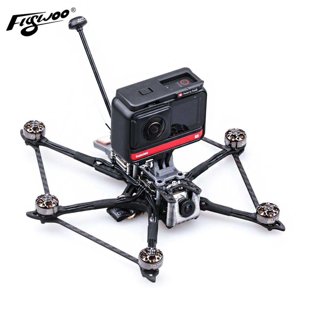 HEXplorer LR 4 4S Hexa-copter BNF Analog Caddx Ant Cam F411HEX BS13A 6IN1 850mw vtx 