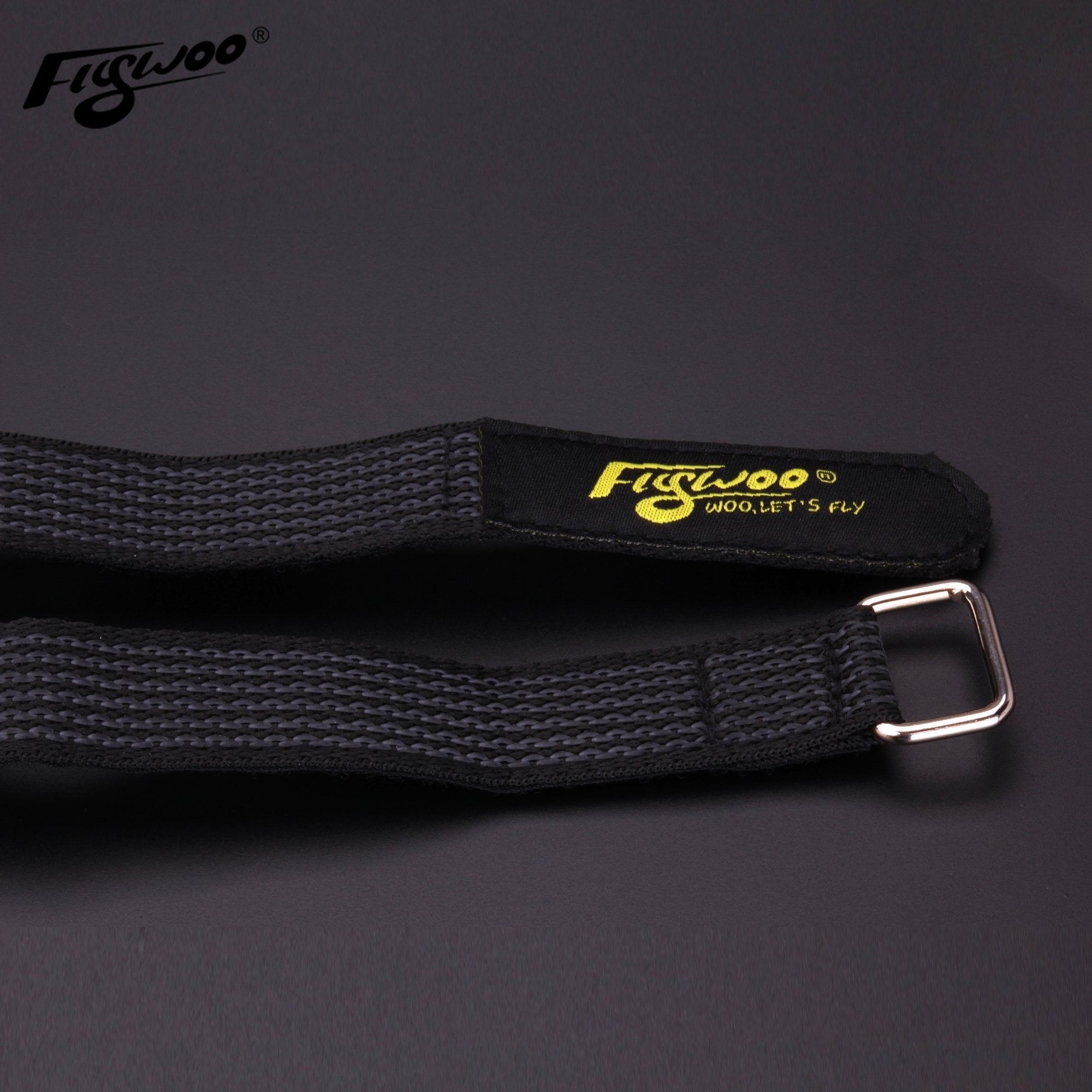 2pcs FLYWOO Kevlar Battery Strap w/ Woven Rubber Grip