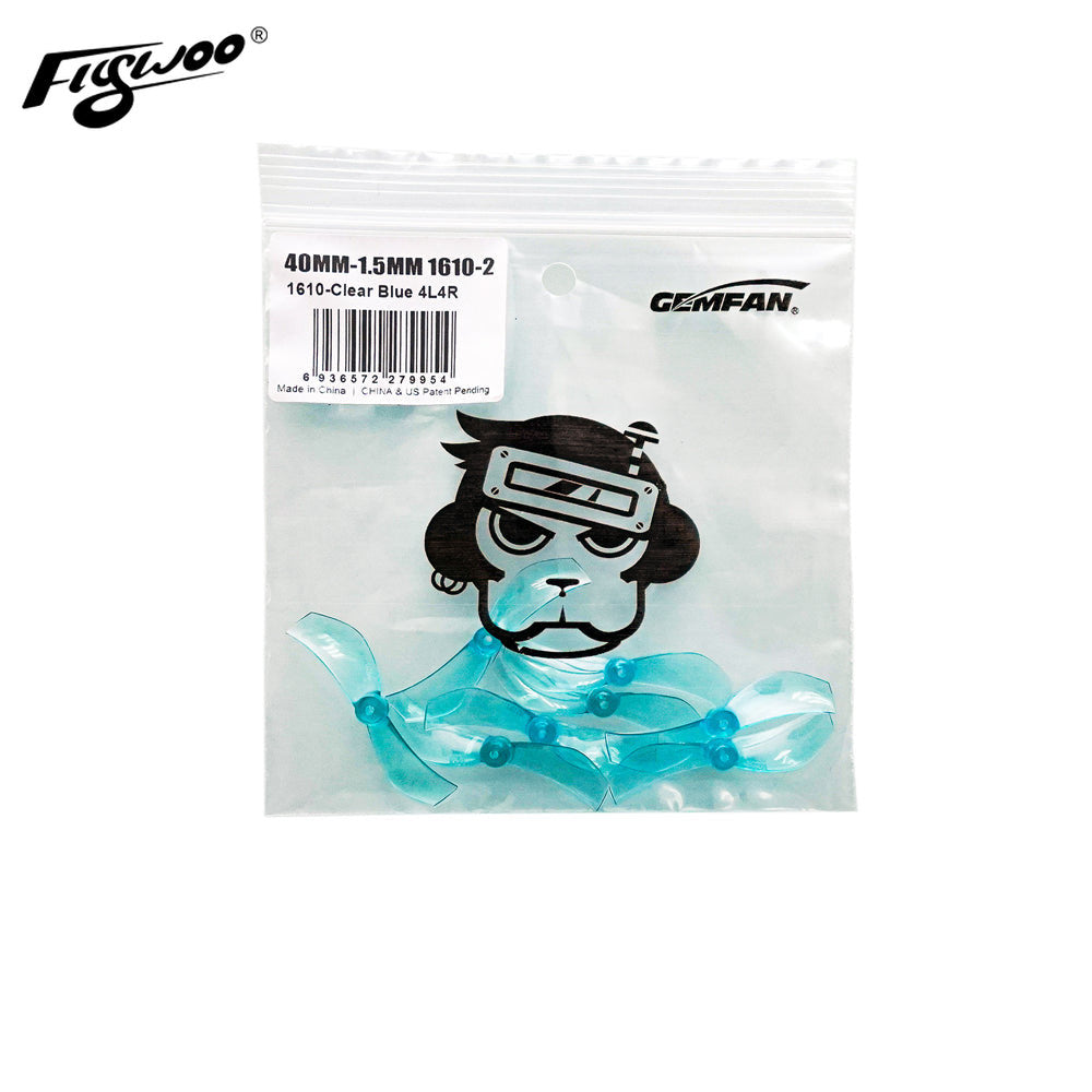 Gemfan 40MM 1610-2(1.0mm \ 1.5mm hole )