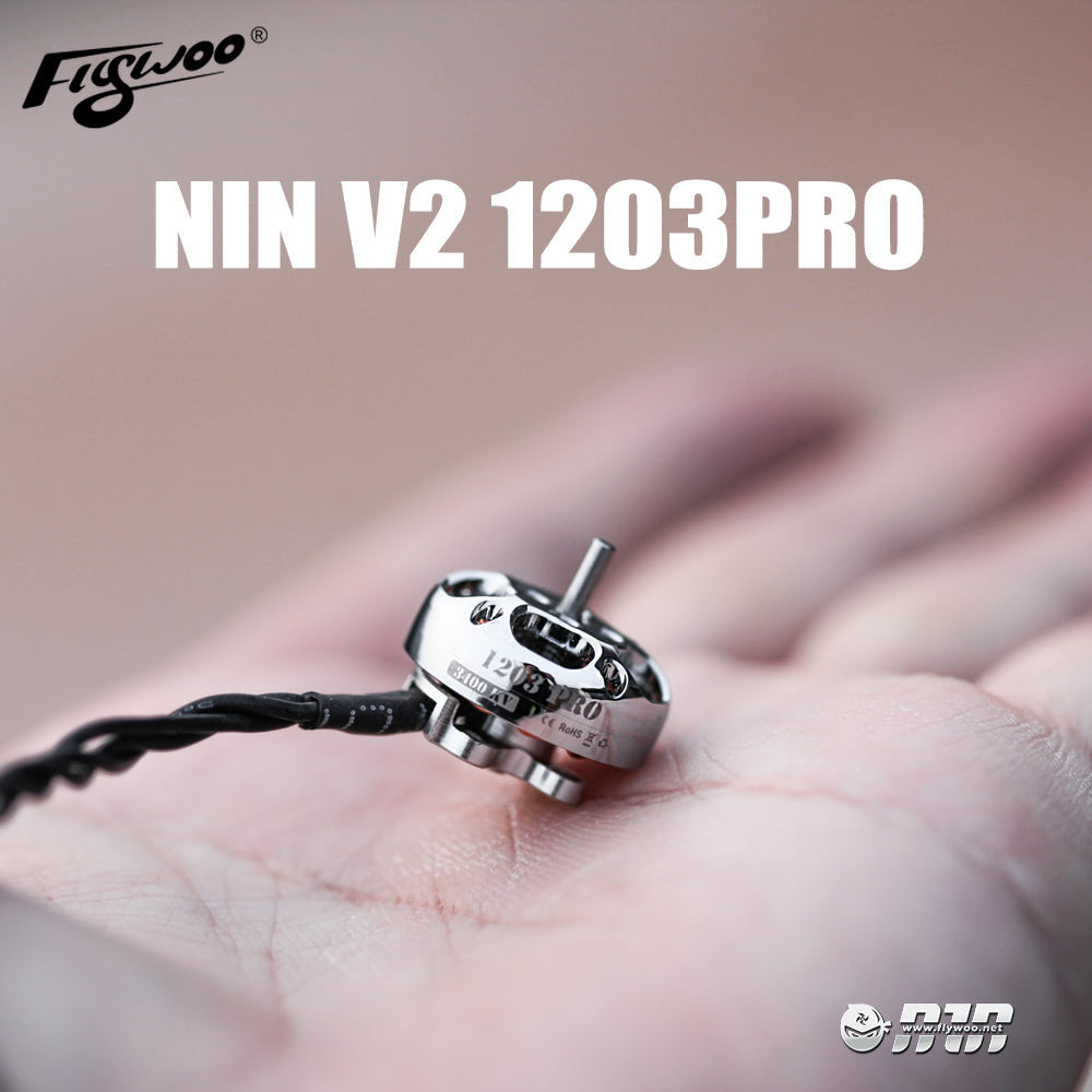 NIN V2 1203PRO  3400Kv \ 4850Kv \ 5500Kv 1.5mm shaft Fpv Motor