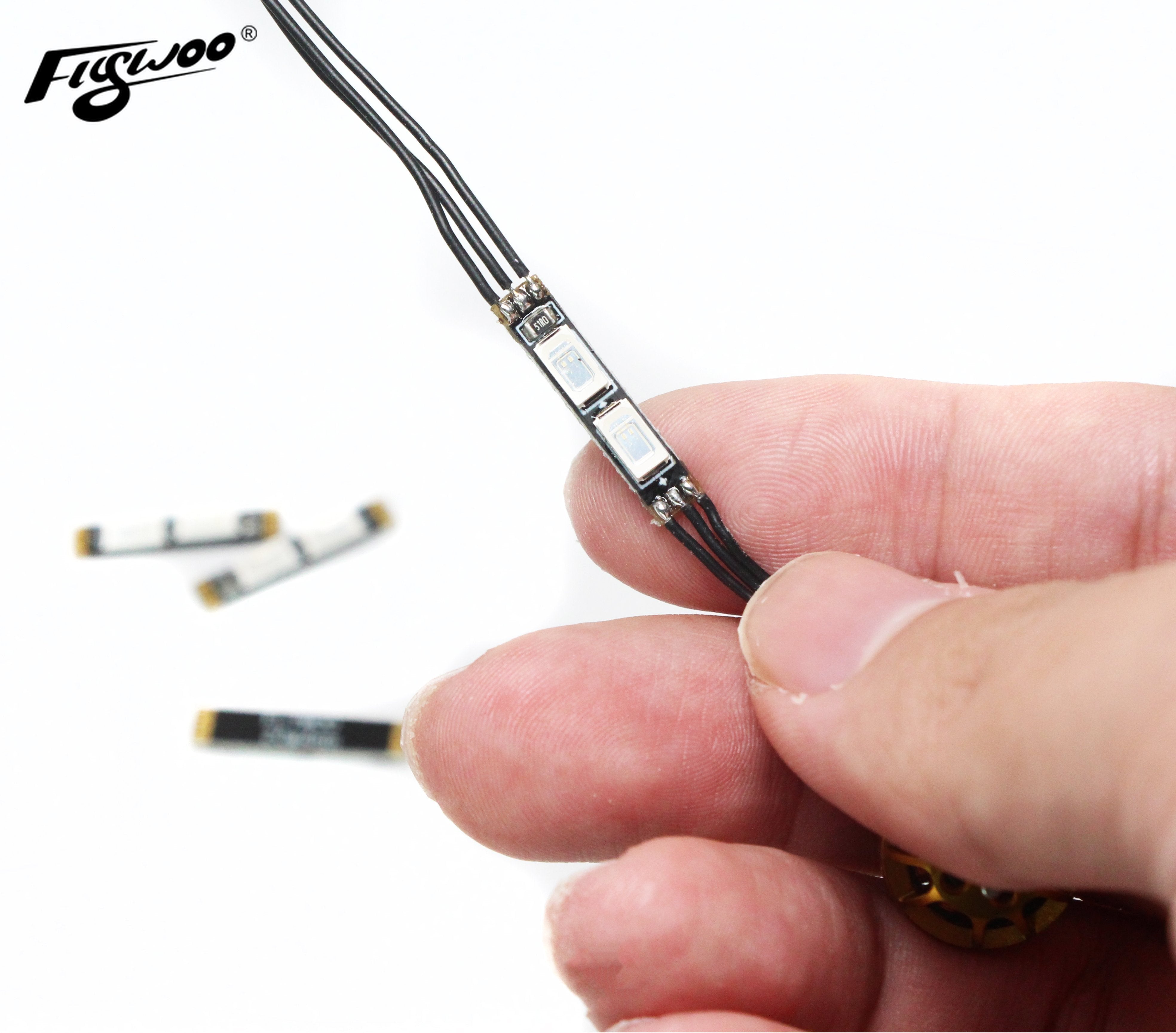 4 PCS 4*20mm FLYWOO Arm LED Board Light 1/2 Bits  1-4S