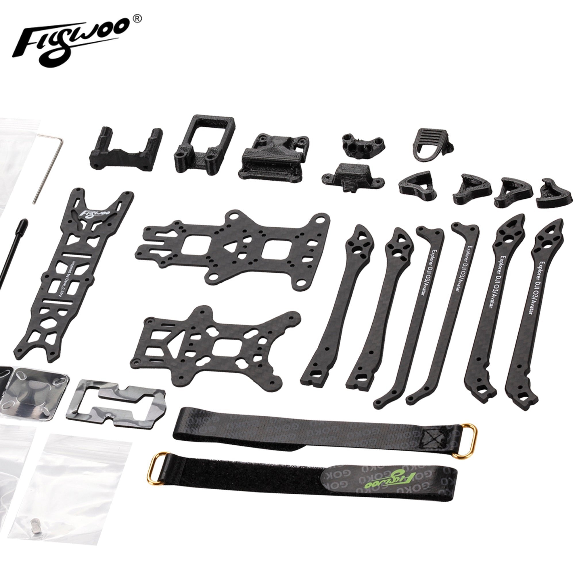 Explorer LR O3 Frame parts collection