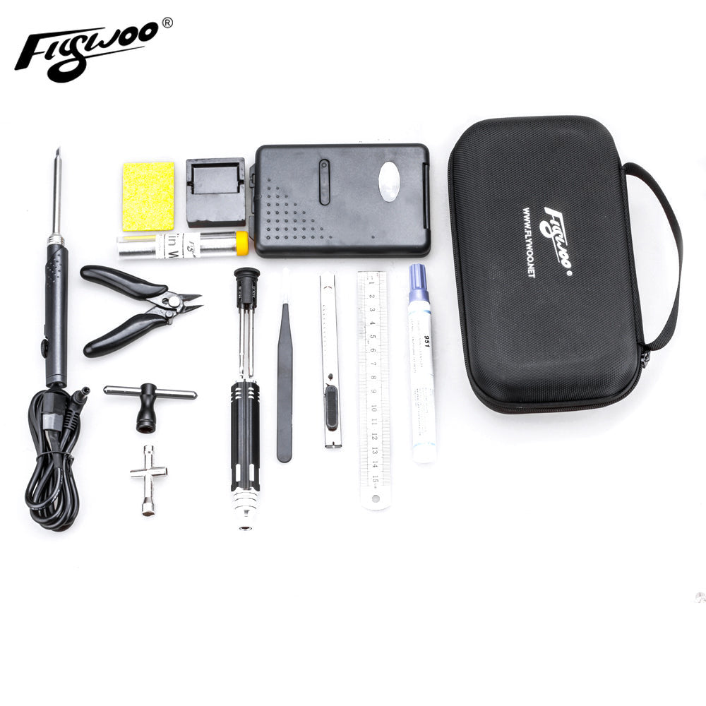 FPV drone building tools soldering iron multimeter