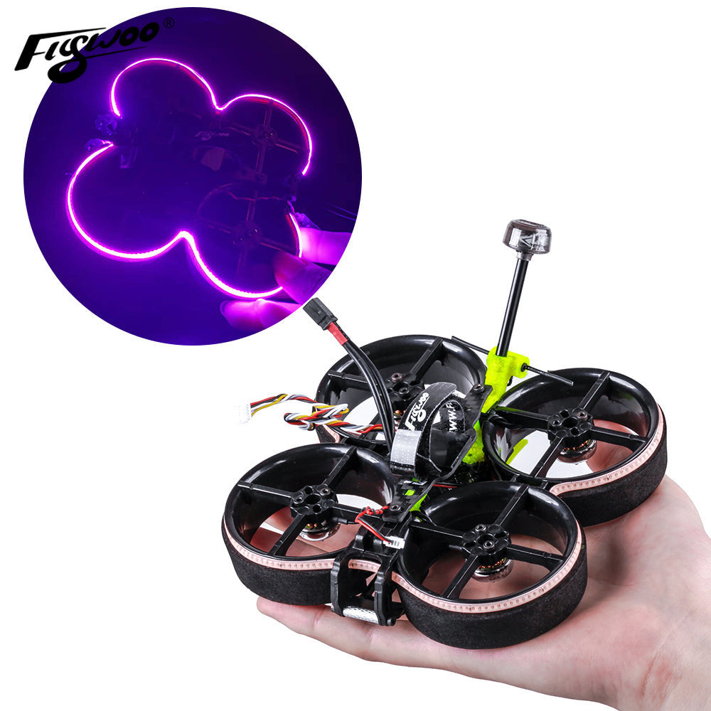 CineRace20 V2 Neon Led DJI HD 2inch (without Caddx Vista HD System