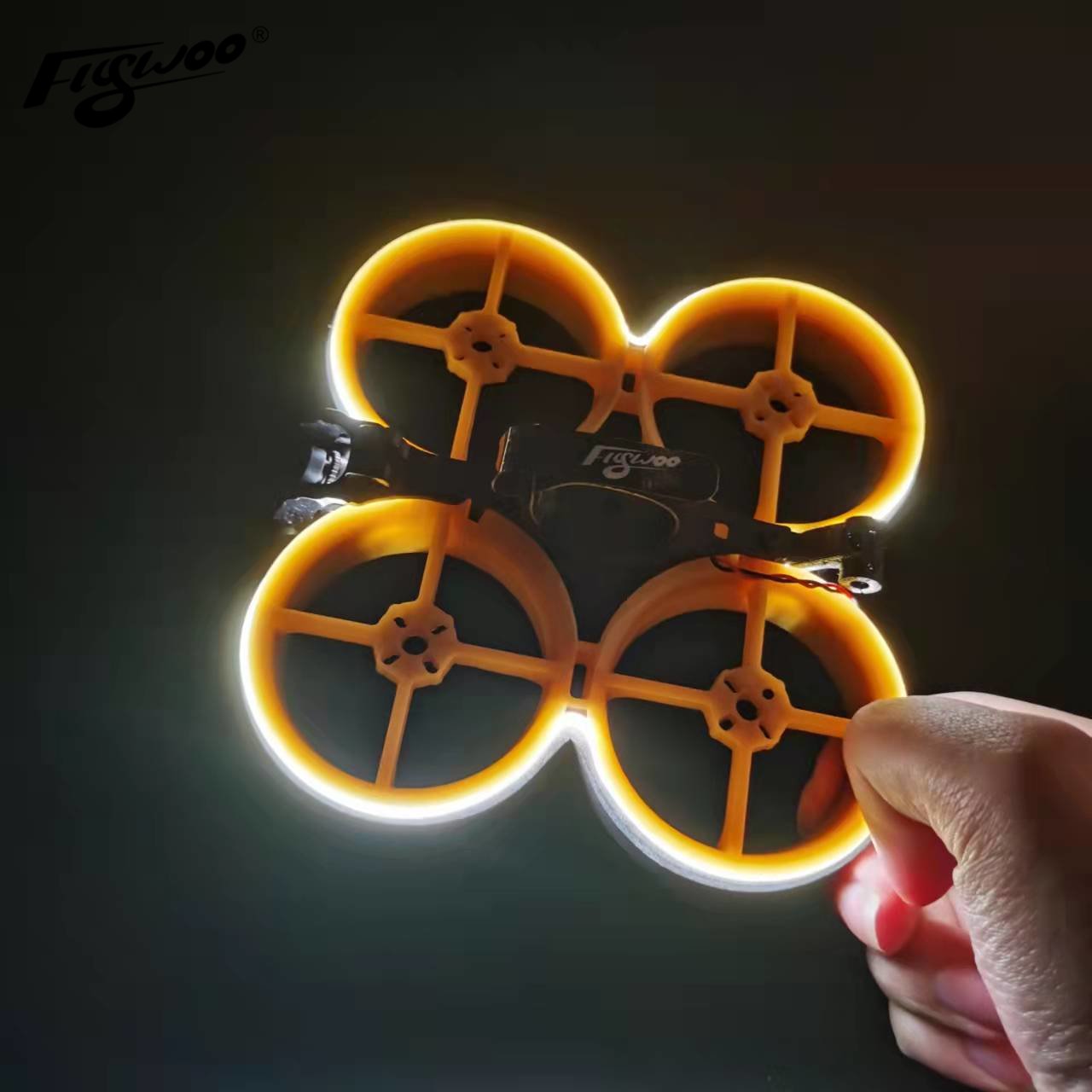 1PC DC12V Neon LED Strip 4mm x 1M For CineRace20 \ DJI AVatar