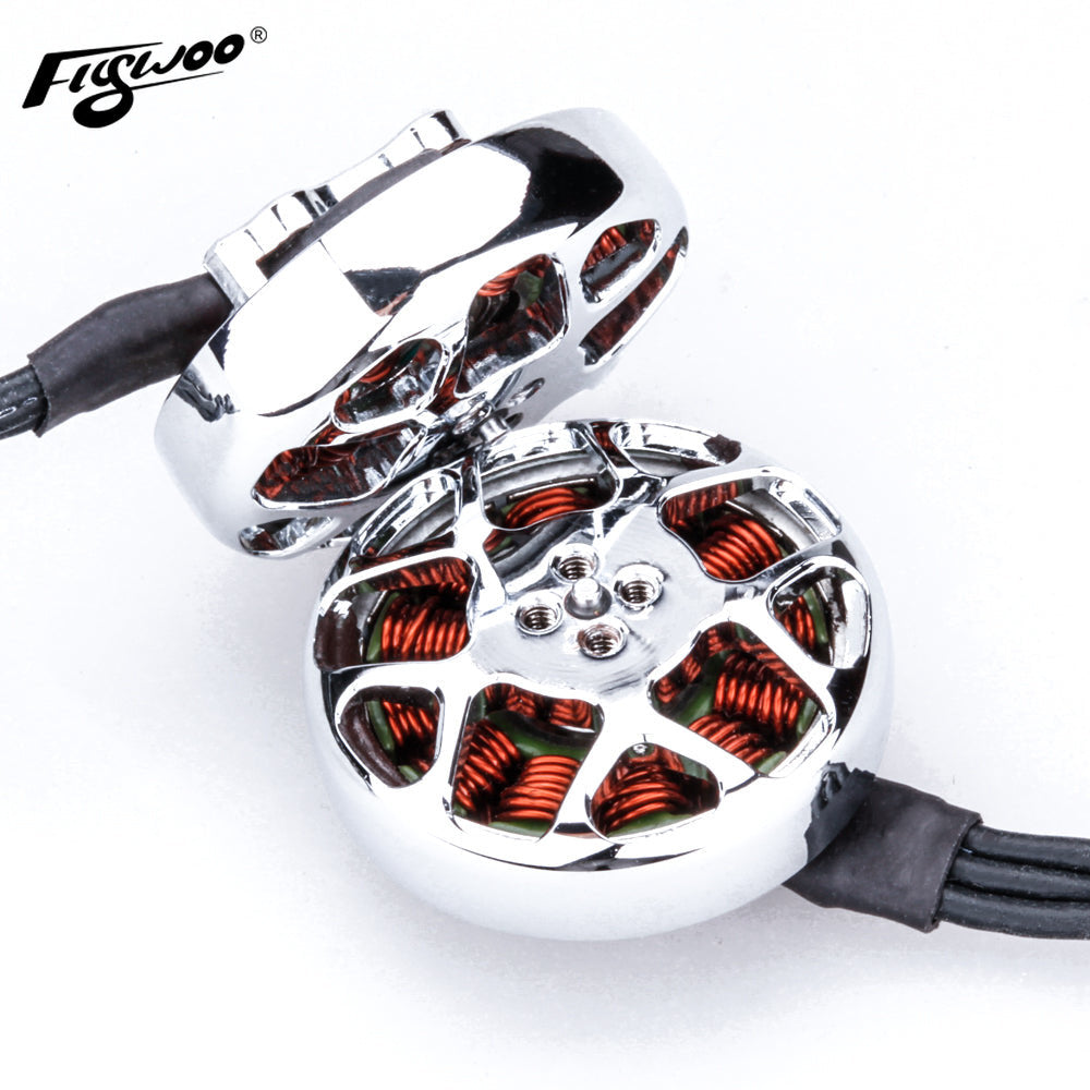 NIN 2303.5 Ultralight Fpv Motor 1750kv / 3000kv  ( Silver )