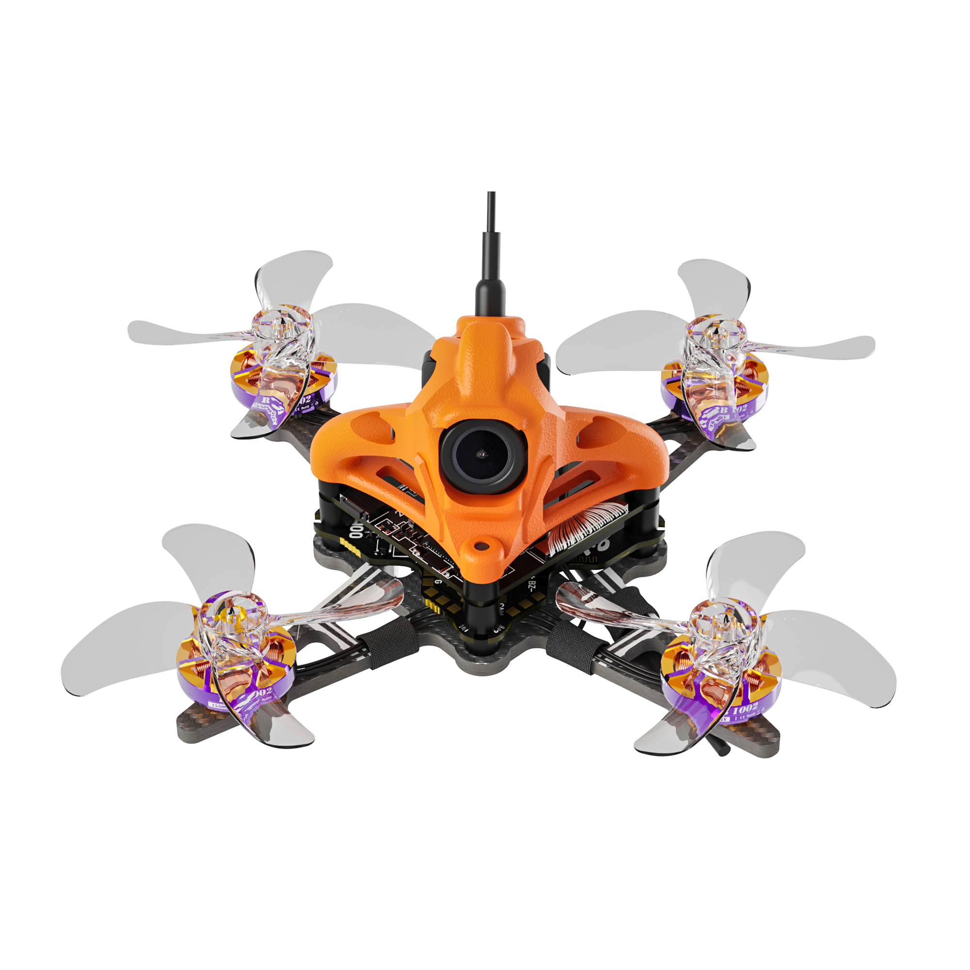 Sub250 Nanofly16 1S 1.6'' Analog Micro BNF Freestyle Quadcopter - Choo