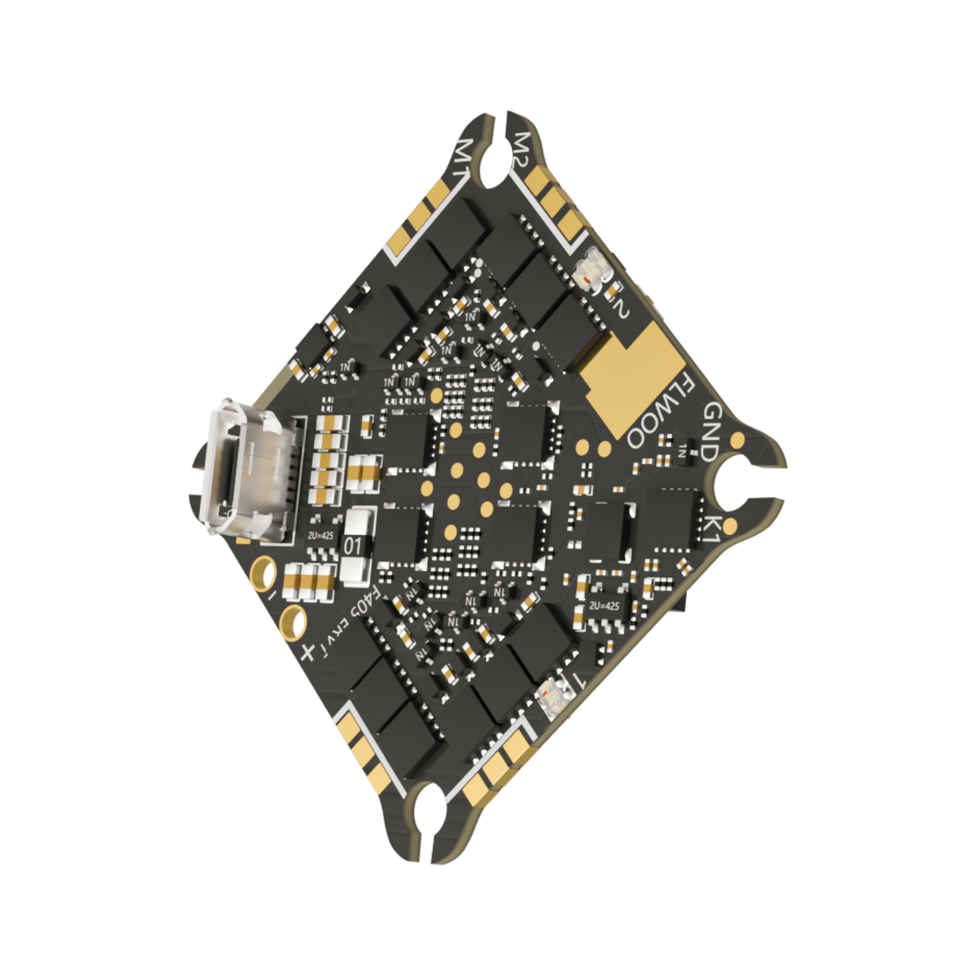 GOKU F405 ERVT 1-2S 12A 5-in-1 400mw AIO w/Bulit-in ELRS 2.4G-FLYWOO