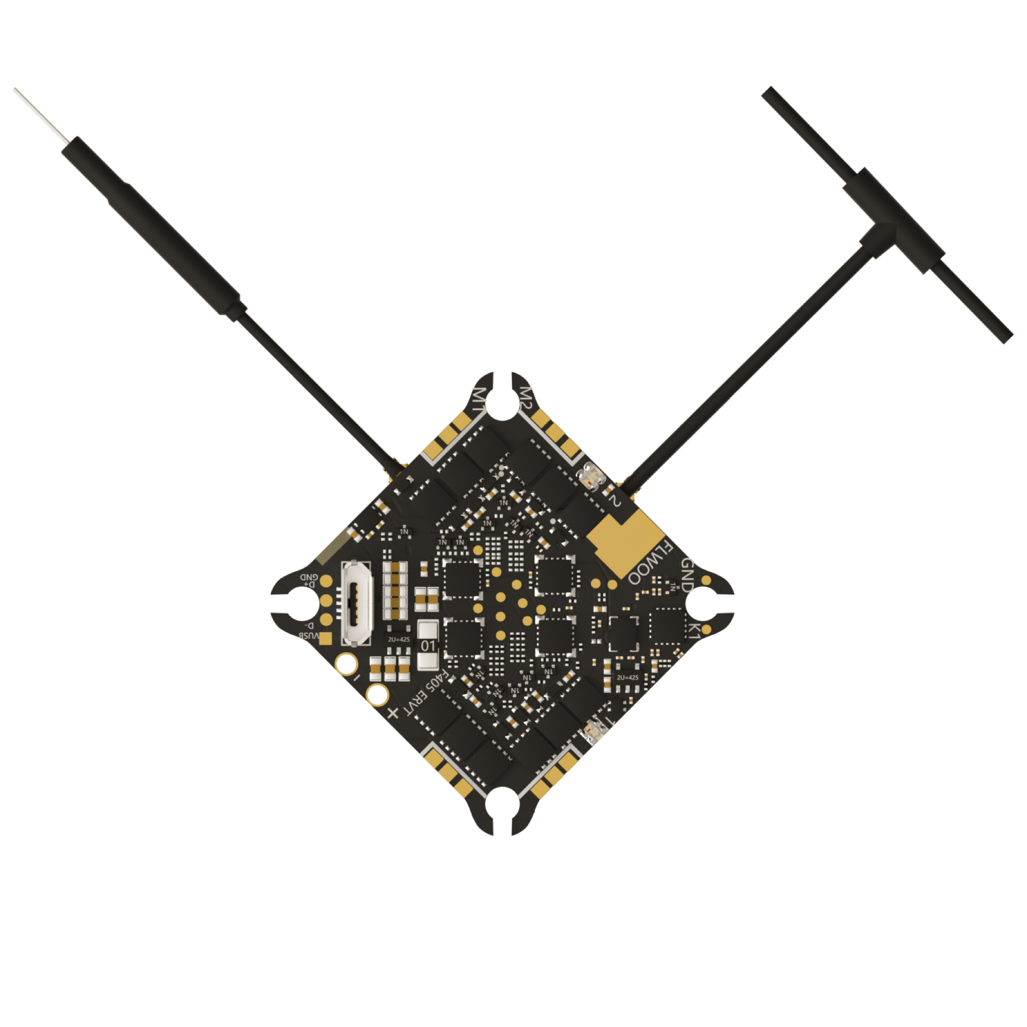 GOKU F405 ERVT 1-2S 12A 5-in-1 400mw AIO w/Bulit-in ELRS 2.4G-FLYWOO